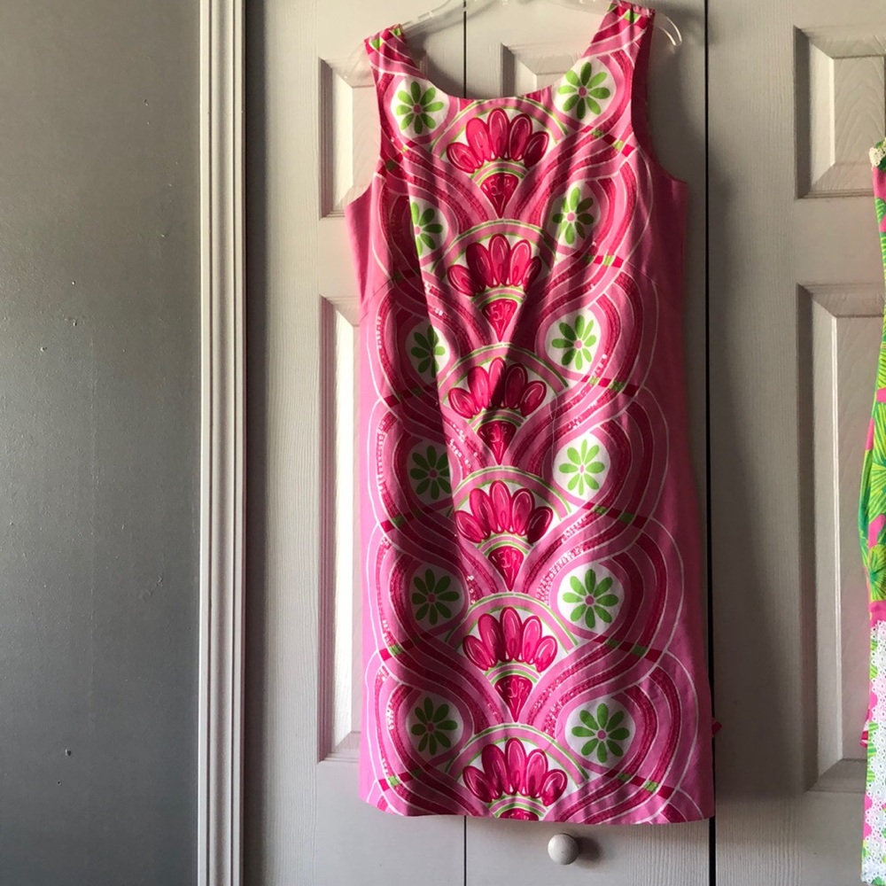 Lilly Pulitzer 50th Jubilee Sequin Shift Dress
